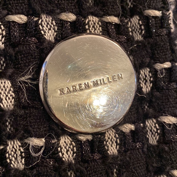 Karen Millen- Designer Coat Size 4 : Runs small would best fit 0-2 US size - Picture 7 of 11